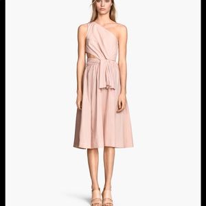 H&M BLUSH PINK DRESS